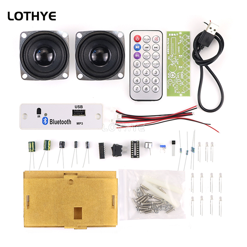 Electronics Project Kit - Mini-versterker Audio Bluetooth 3W*2 Luidsprekerbouwset DIY