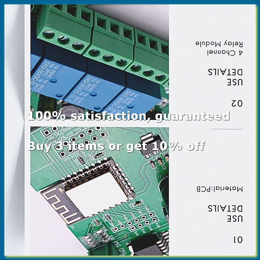 Esp8266 Relay Module - ESP8266 Draadloze WIFI 4-kanaals relaismodule ESP-12F