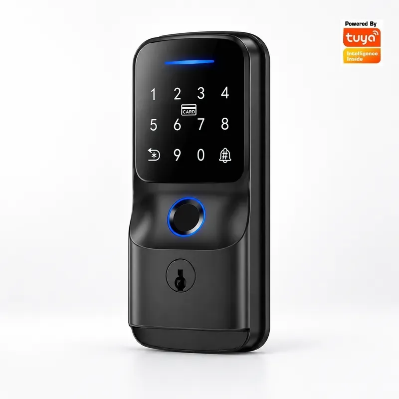 Smart Door Lock Wifi - Automatisch deurvergrendelingsmechanisme, slimme wachtwoordvergrendeling, Tuya WIFI,