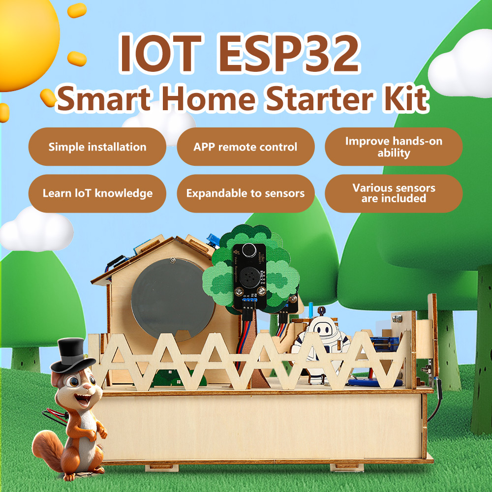 Acebott Smart Home Steel Stoom - Esp32 Smart Home Kit recensie en prijs