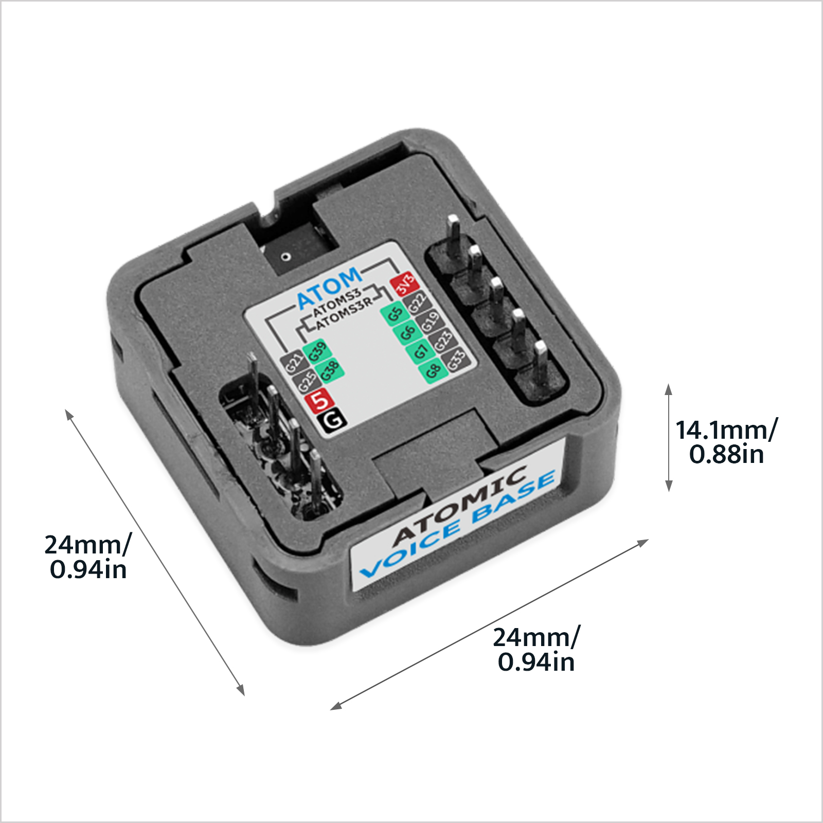 M5Stack Officiële Atomic Voice - Electronics Project Kit recensie en prijs