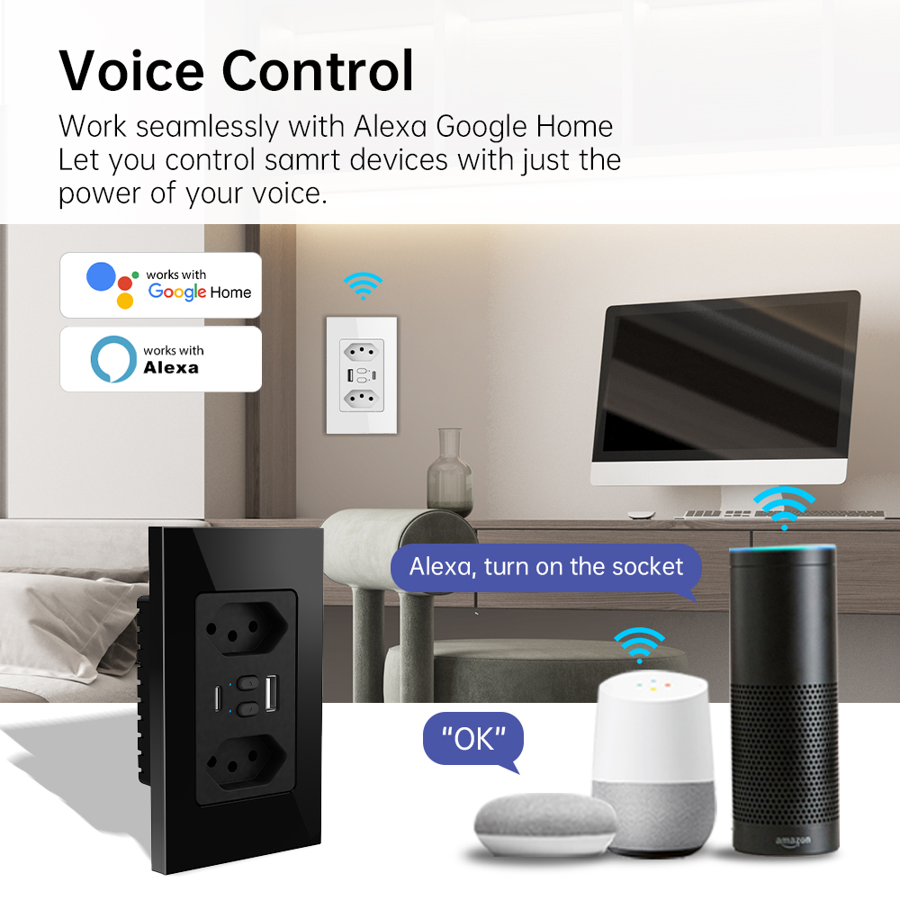 MANHOT Wifi Smart Brazil Socke - Wifi Smart Plug recensie en prijs