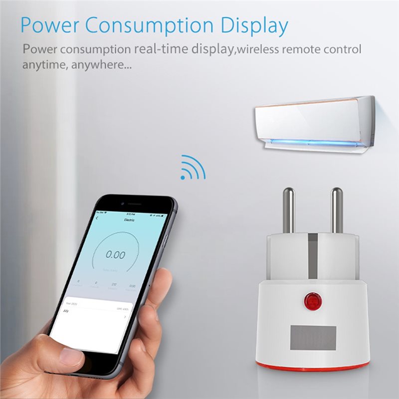 AT21-Tuya Wifi Smart EU-stekke - Wifi Smart Plug recensie en prijs