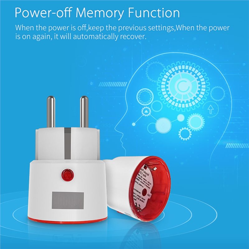 AT21-Tuya Wifi Smart EU-stekke - Wifi Smart Plug recensie en prijs