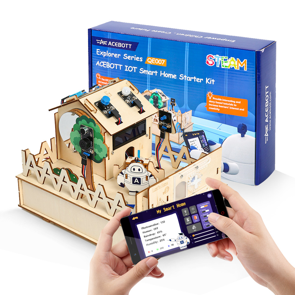 Acebott Diy Smart Home Kit Voo - Esp32 Smart Home Kit recensie en prijs