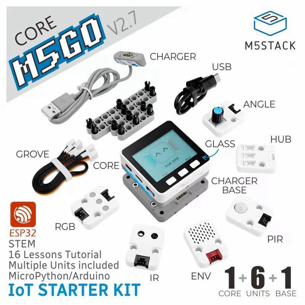 M5stack M5GO Iot Starter Kit M - Iot Kit Beginner recensie en prijs