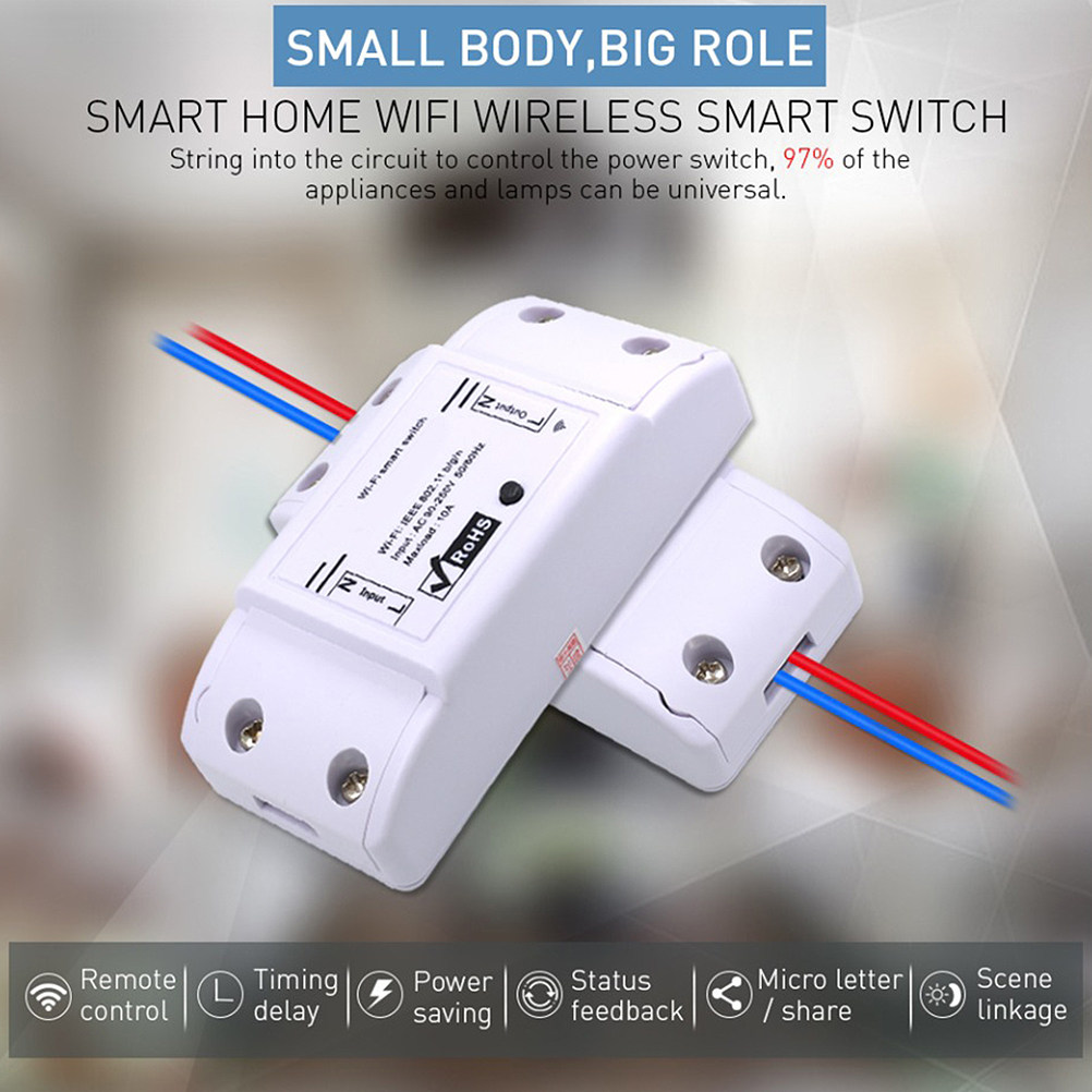 1 stuks WiFi Smart Switch Conn - Smart Light Switch Wifi recensie en prijs