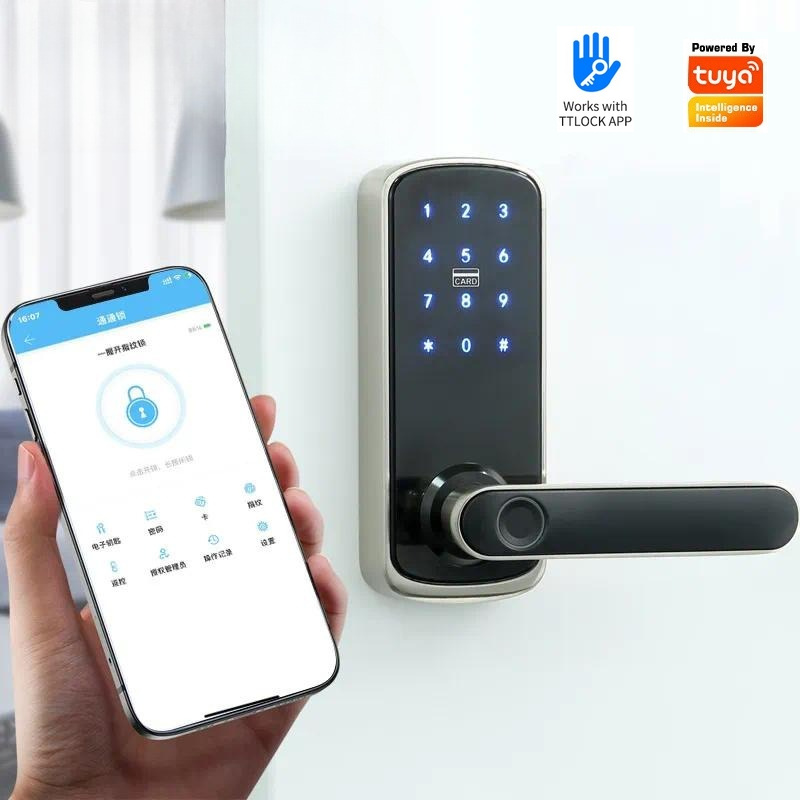 Tuya Wiif Wachtwoord Vingerafd - Smart Door Lock Wifi recensie en prijs